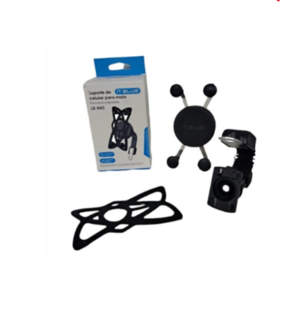 Suporte De Celular Para Moto E Bicicleta Multifuncional LE-043 It-Blue - Imagem 3